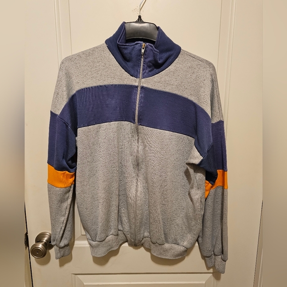 Vtg 80s Main Event Track Jacket size 2XL - Picture 1 of 16